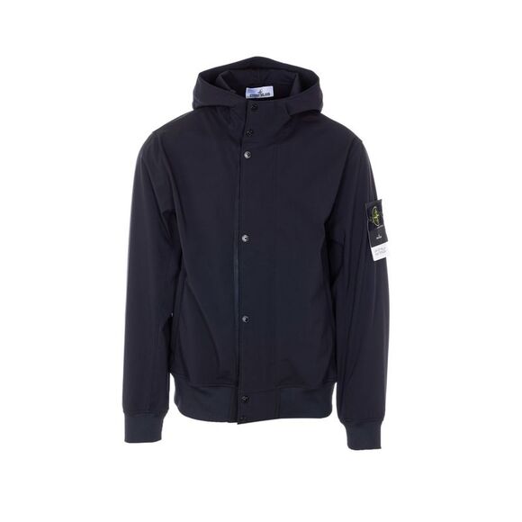 Stone Island Men Logo Light Soft Shell-R Jacket